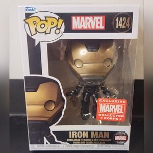 Funko Pop Iron Man #1424 Marvel Collector Corps Exclusive 85th Anniversary